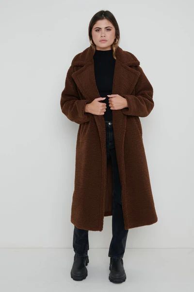 Teddy Oversized Coat | Pretty Lavish (UK)