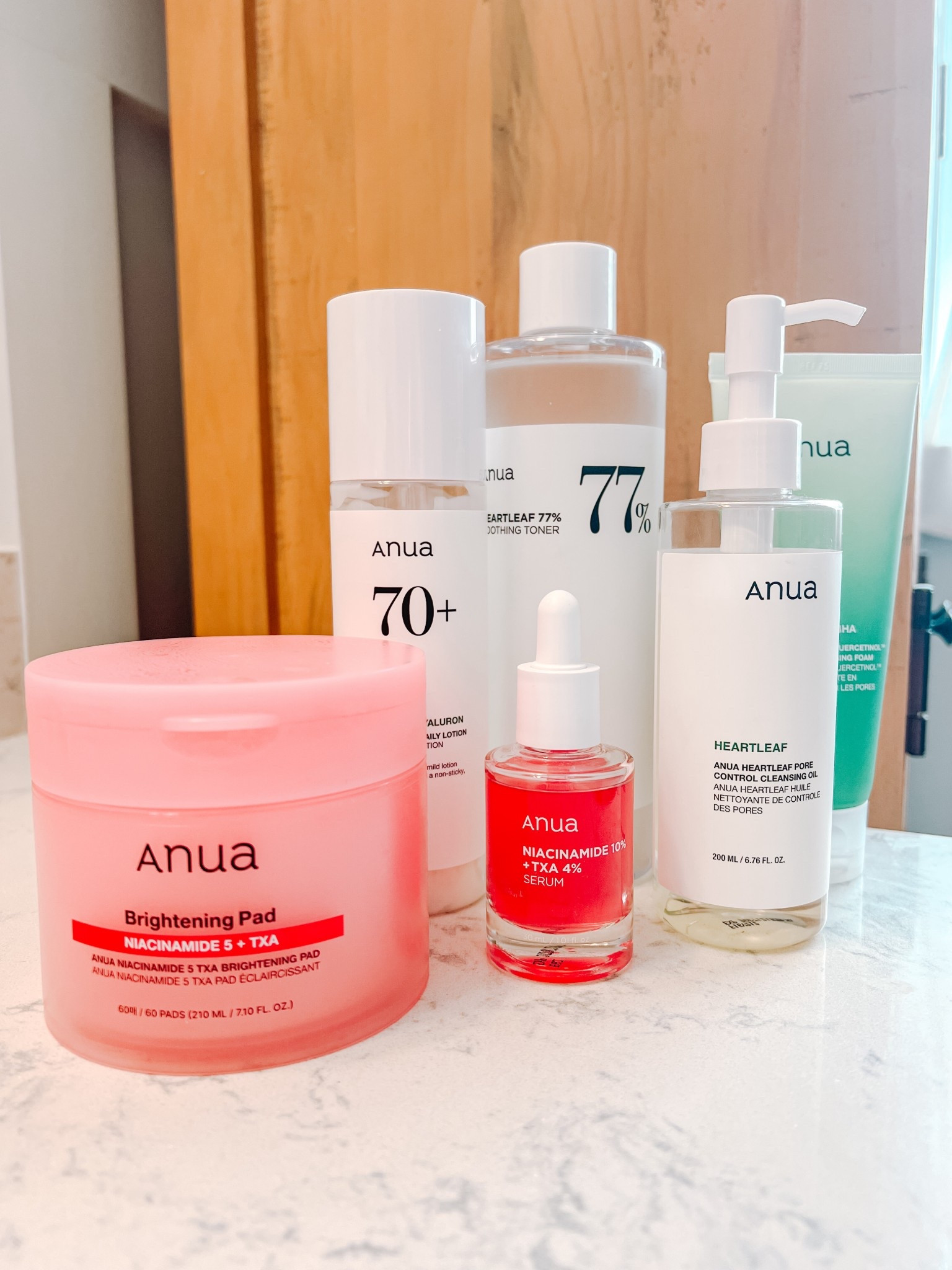 At 42, I’m finally committing to a skin care routine!! I started with the two on the right to double cleanse and then added the other four. I’ll link all of those plus other skincare I have my eyes on and has good ratings! 

#LTKGiftGuide #LTKFindsUnder50 #LTKBeauty