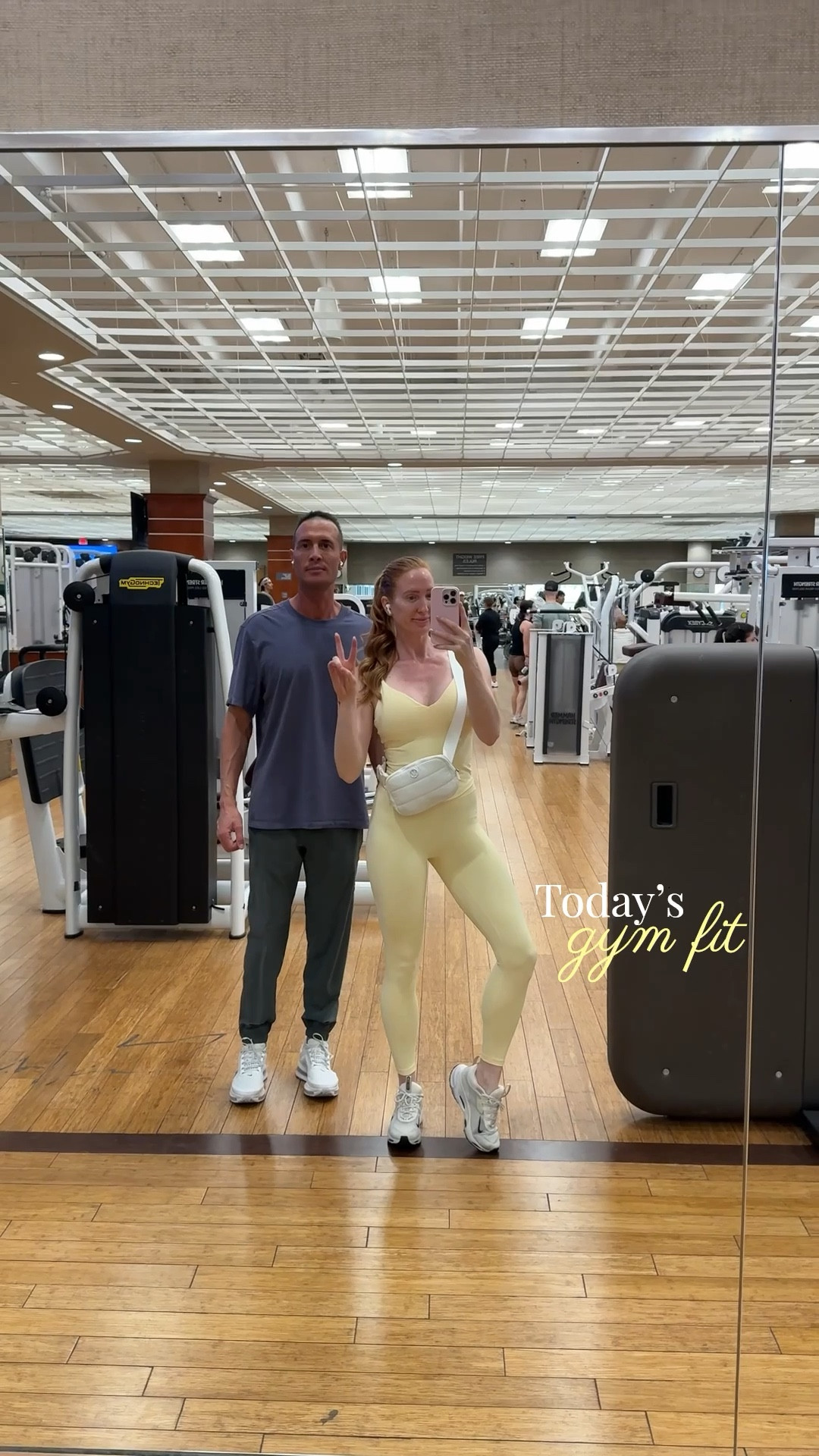 Workout set, spring inspo butter yellow. 

Wearing size medium 
#yellow #gymset #workout #activewear 

#LTKfitnessgoals #LTKdayinmylife #LTKootd