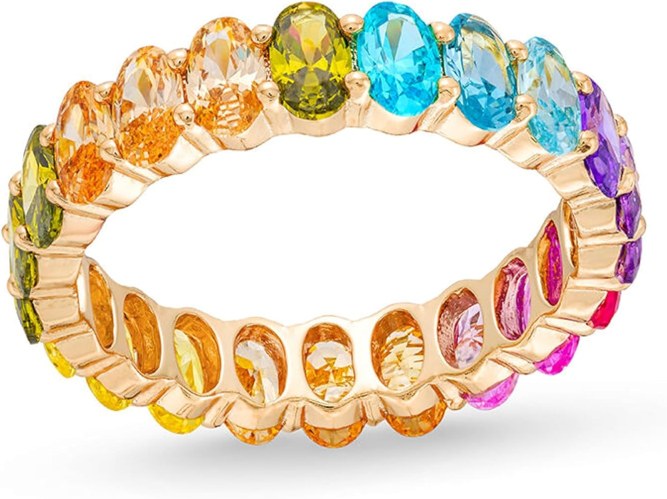 Rocksbox Emily Women's Ring with CZ Crystals - Premium Quality Jewelry | Amazon (US)