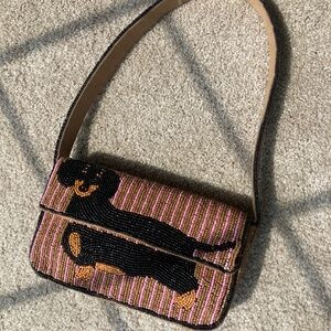 🐾 Anthropologie Dachshund Beaded Bag | Poshmark
