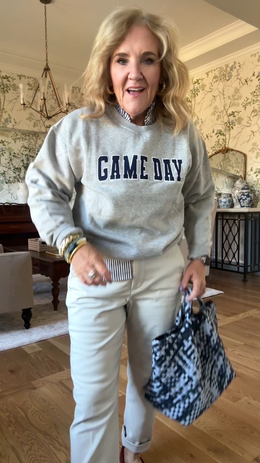 Fall outfits by J.Crew factory
All sizing details below  I can only link 30 items in this post. Some accessories you may need to find the link in the single outfit post here on LTK.
Girlfriend Chino’s size 8 
Rugby shirt, size large it is roomie 
Plaid blazer size 12 regular 
Striped button-down blouse size medium 
Cotton sweater vest size large I did size up 
Blue corduroys size 29 petite 
White leg jeans, size 29 petite 
Rugby style sweatshirt, size medium it’s quite oversized 
Barn, jacket, size medium petite 
Game day sweatshirt, size medium
Striped sweater/tunic size medium

30% off Allie Bess jewelry with code NANETTE30

#LTKSaleAlert #LTKOver40 #LTKFindsUnder100