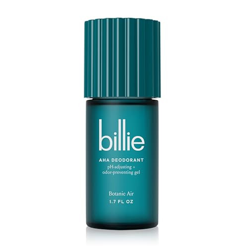 Billie AHA Deodorant 24-hour Odor-Preventing Gel, Aluminum-Free, Botanic Air, 1.7oz | Amazon (US)