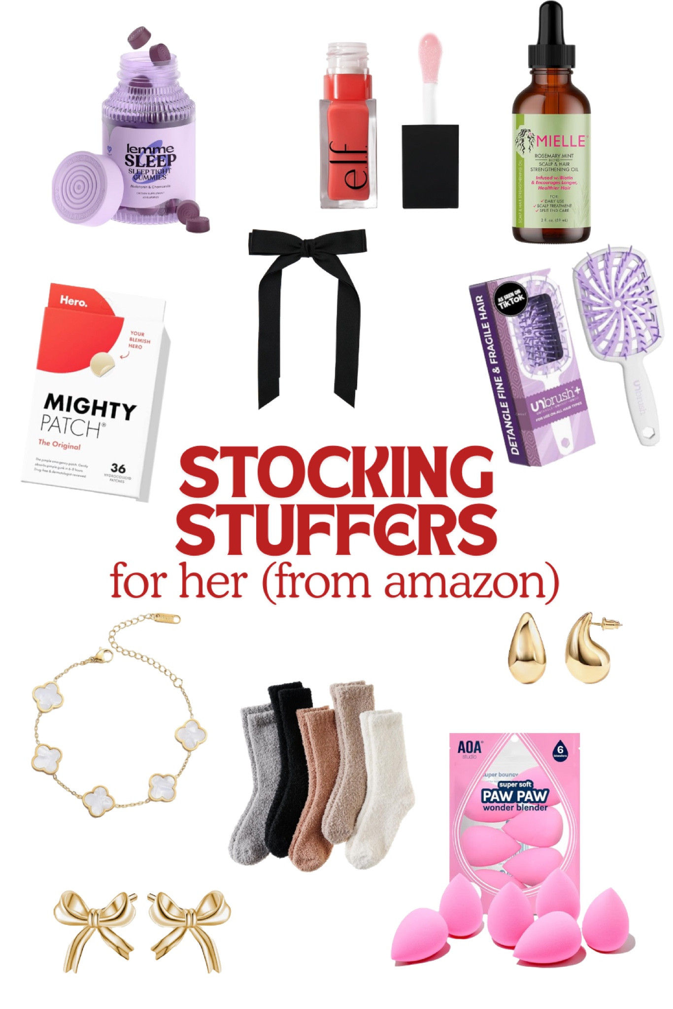 stocking stuffers for her (amazon)

#LTKGiftGuide #LTKSeasonal #LTKHoliday