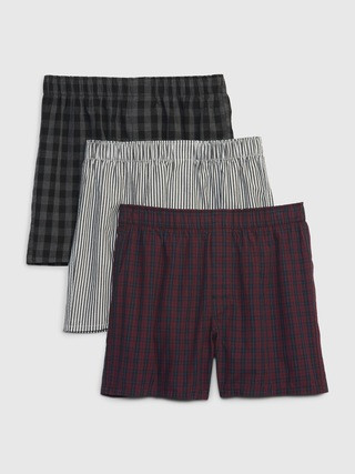 Cotton Boxers (3-Pack) | Gap (US)