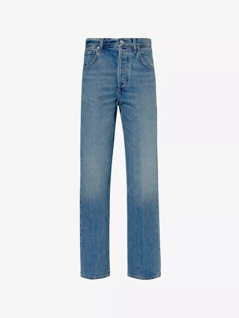 Baretta faded-wash straight-leg high-rise denim jeans | Selfridges