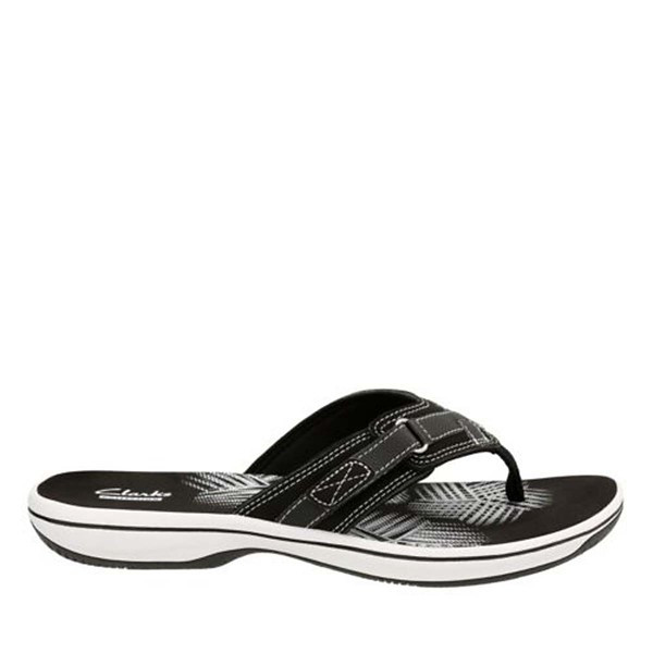 Women's Clarks Breeze Sea Flip Flop Sandals | Scheels