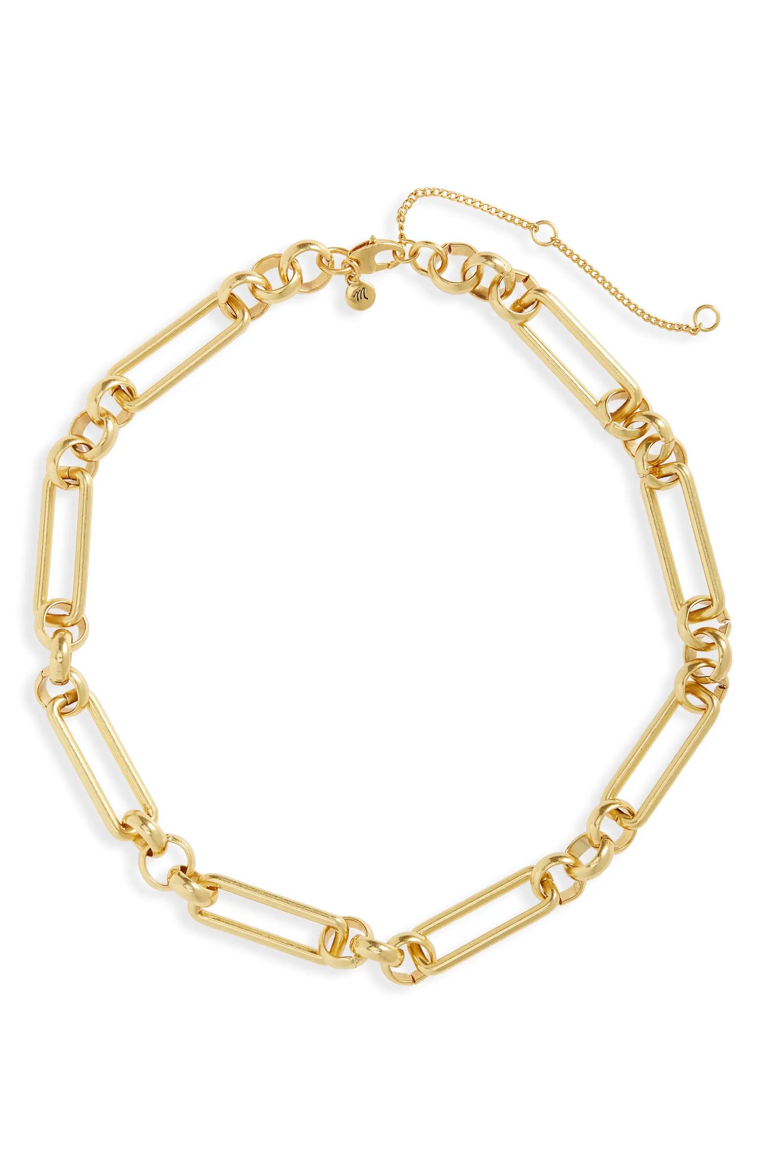Madewell Chain Statement Necklace | Nordstrom | Nordstrom
