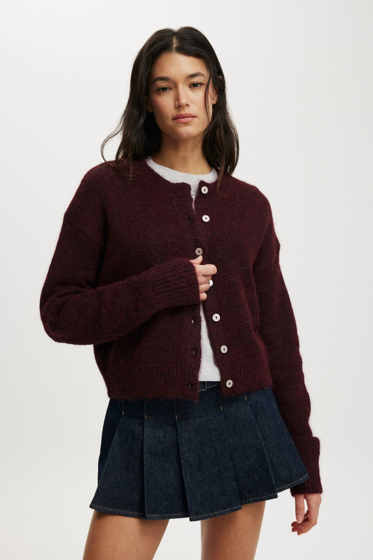 Lofty Luxe Crew Cardigan | Cotton On (US)