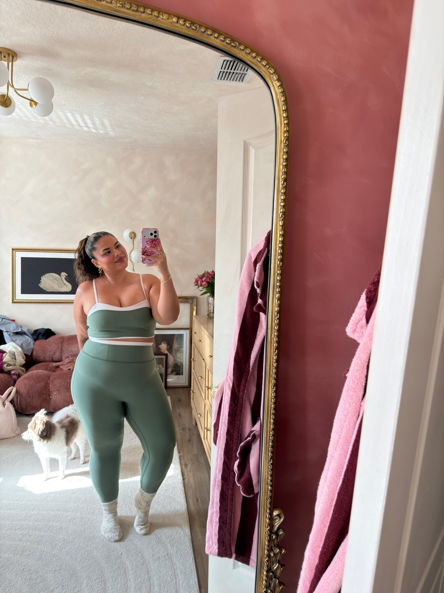 Yesterdays pilates outfit ✨ wearing size XL in top and bottom!

#LTKfitnessgoals #LTKootd #LTKActive