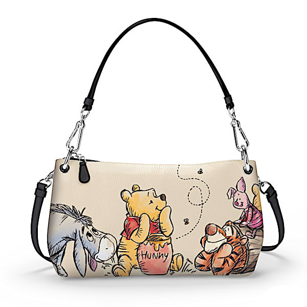 Disney Winnie The Pooh Convertible Handbag: Wear It 3 Ways | Bradford Exchange