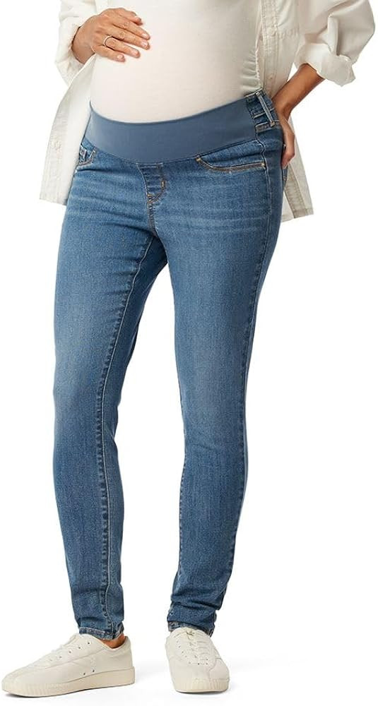 Signature by Levi Strauss & Co. Gold Women's Maternity Baby Bump Skinny Jeans | Amazon (US)