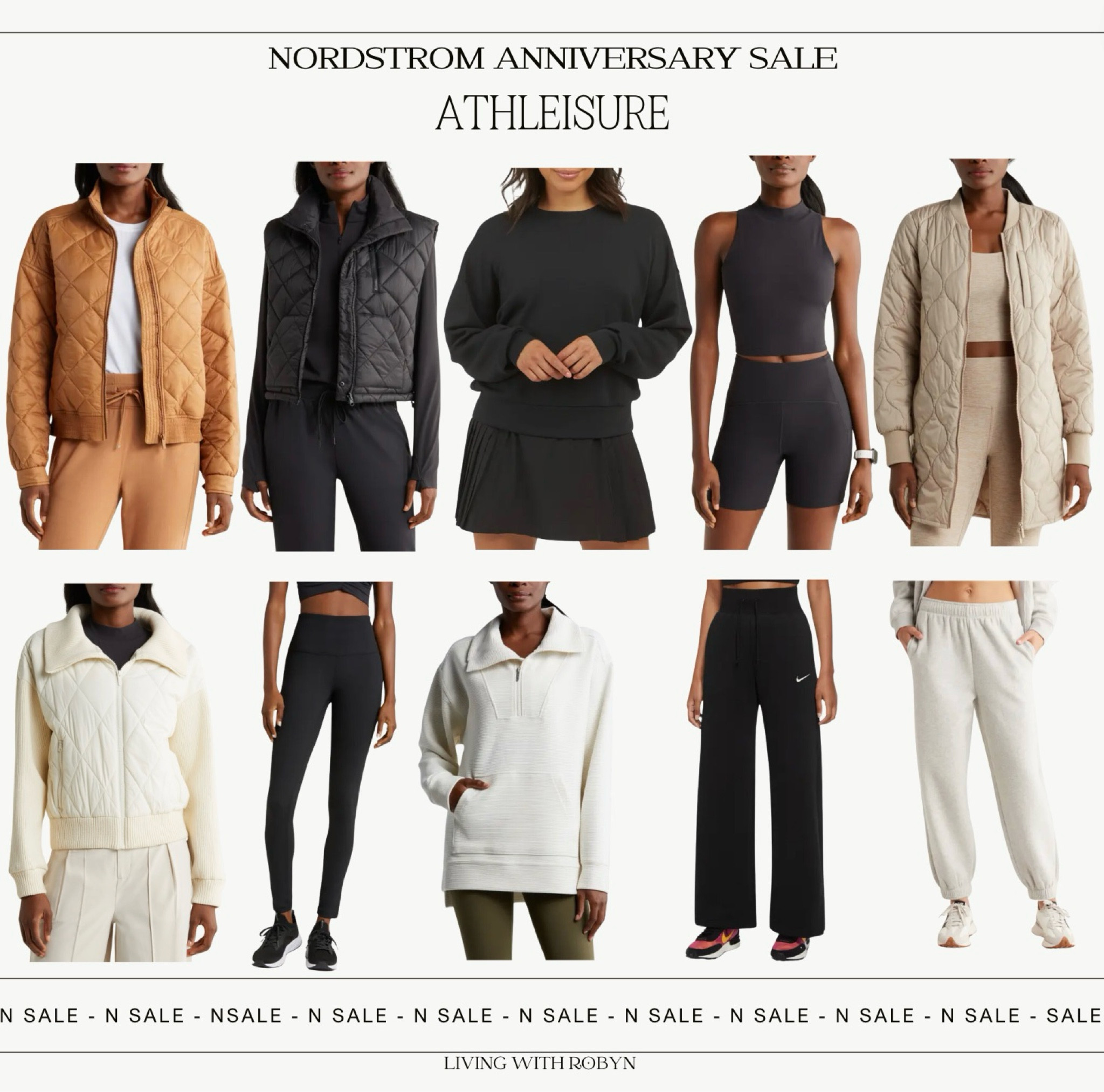 Athleisure from the N sale! Shop now! 
Nike, Zella, Travis Mathew, Spanx
Diamond Quilted Jackets & Vests. Ottoman Tunic, Sweatshirt, Fleece Joggers, Track Pants 

#LTKStyleTip #LTKFitness #LTKxNSale