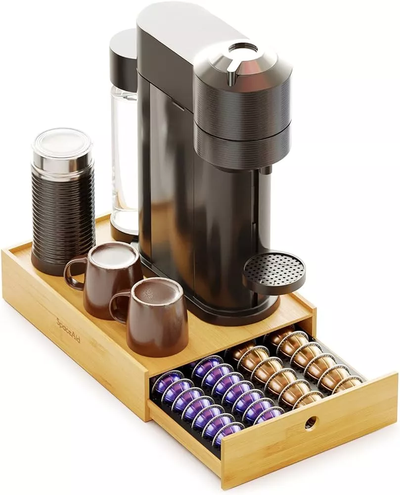 SpaceAid Bamboo Coffee Pod Holder … curated on LTK