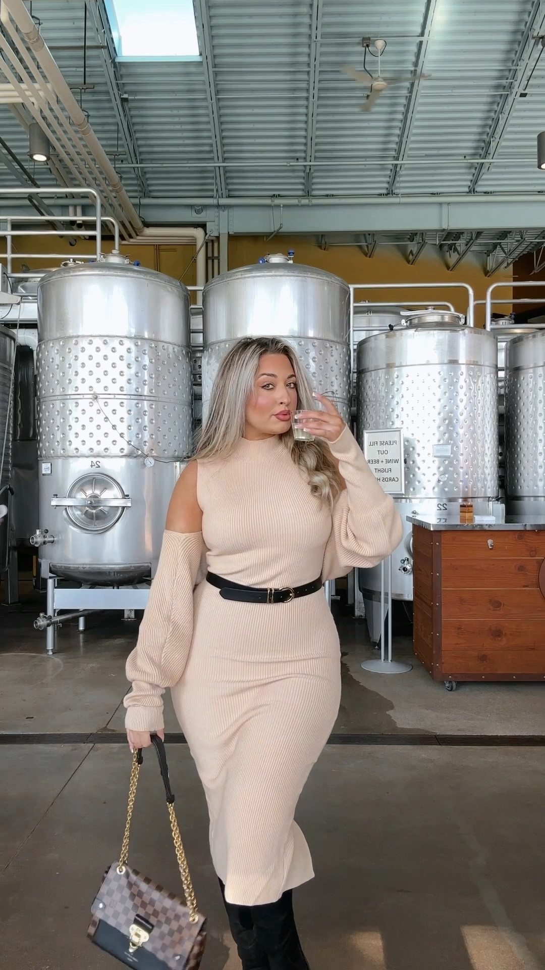 Best selling fall sweater dress with my favorite everyday smoothing shapewear! Wearing a size medium in dress and large in shapewear.
Code NICOLEMXSPANX for 15% off and free shipping! 

#LTKMidsize #LTKFindsUnder50 #LTKStyleTip