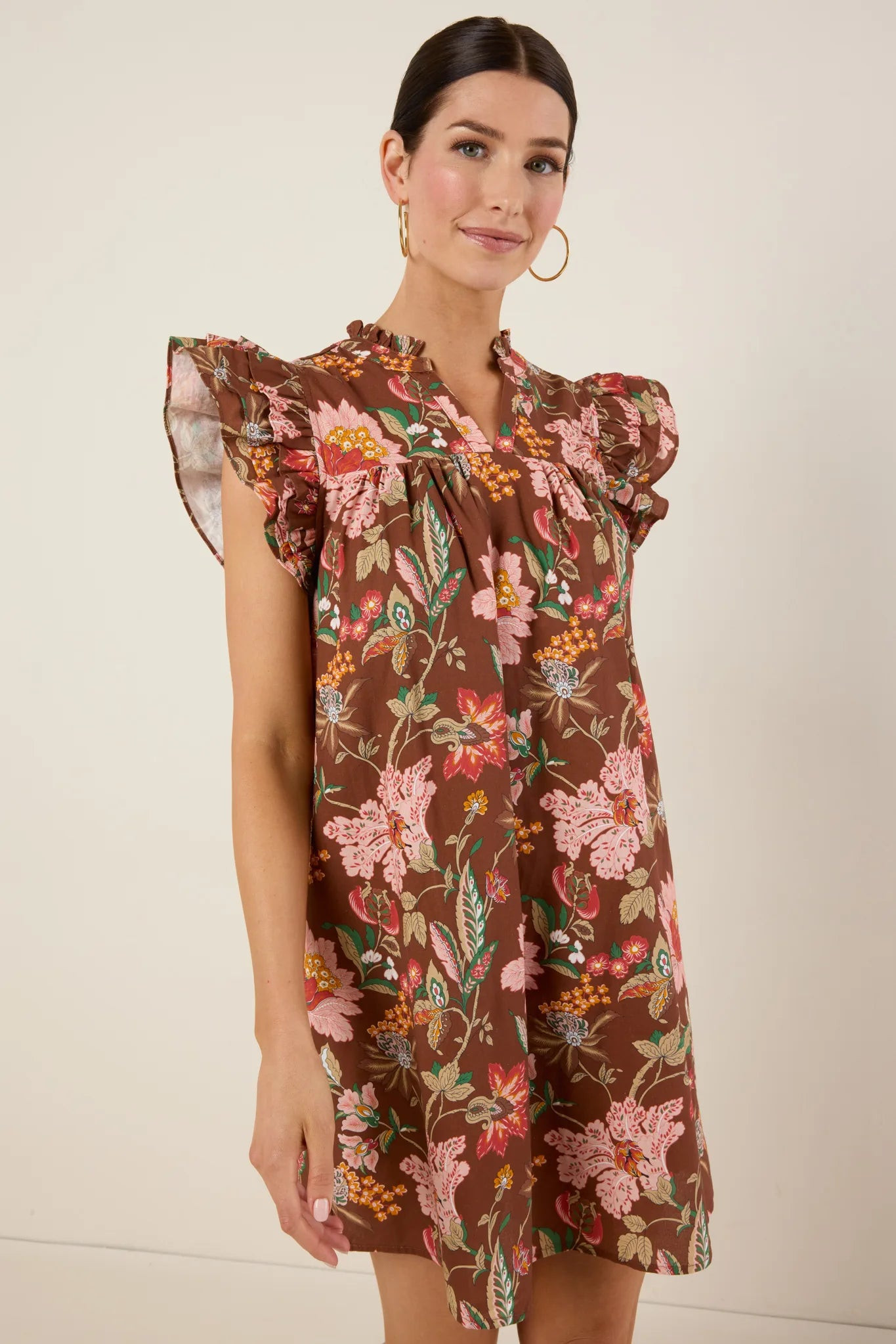 Romy Dress- Brown | Avara