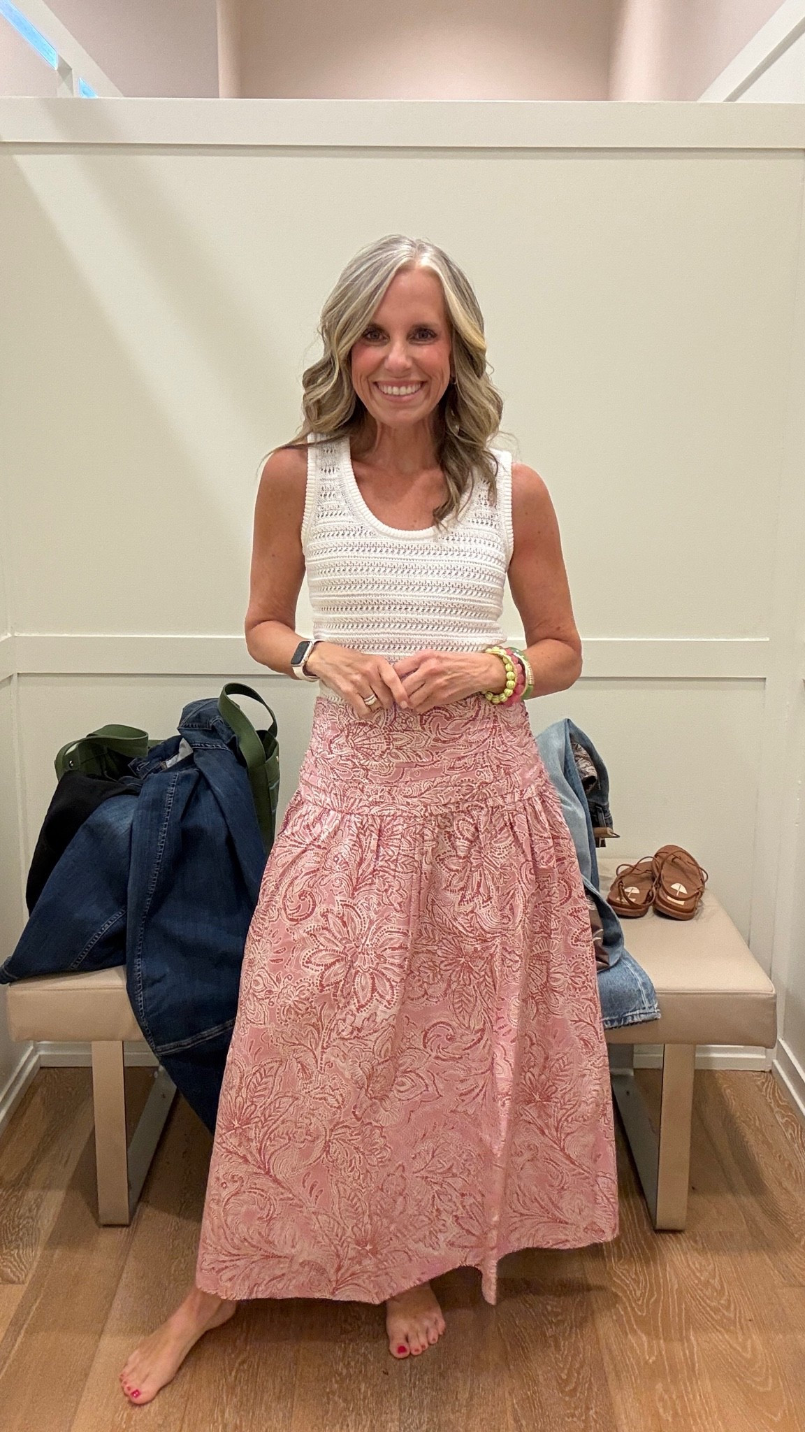 Super cute maxi. Matching tops available. Use COAST20 On Allie + Bess

#LTKgrwm #LTKootd #LTKOver40