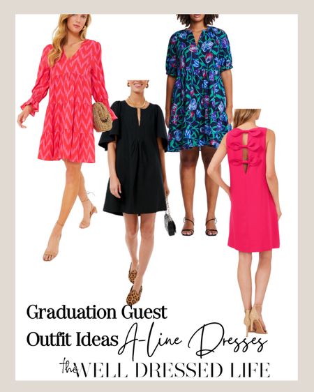 A-line dresses are characterized by their classic and flattering silhouette that resembles the letter “A.” These dresses are fitted at the top and gradually flare out from the waist. The A-line cut is versatile and works well for various body types, offering a comfortable and stylish option for casual or semi-formal end of school year occasions.

#LTKStyleTip #LTKSeasonal #LTKOver40