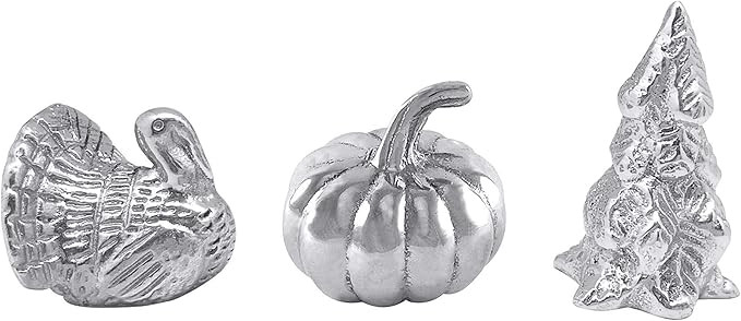 Mariposa Set Holiday Holders, Napkin Weight, Silver | Amazon (US)