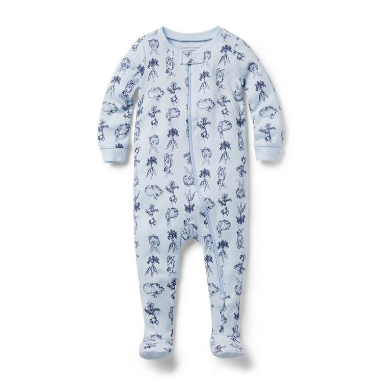 Baby Bunny Footed Zip Pajama | Janie and Jack
