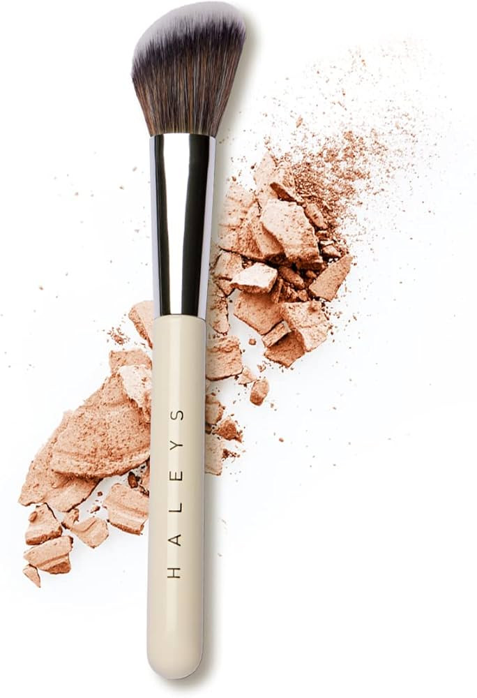 HALEYS Contour Brush VEGAN + CRUELTY-FREE, Angled & Tapered with Fluffy Bristles, Ideal for powde... | Amazon (US)