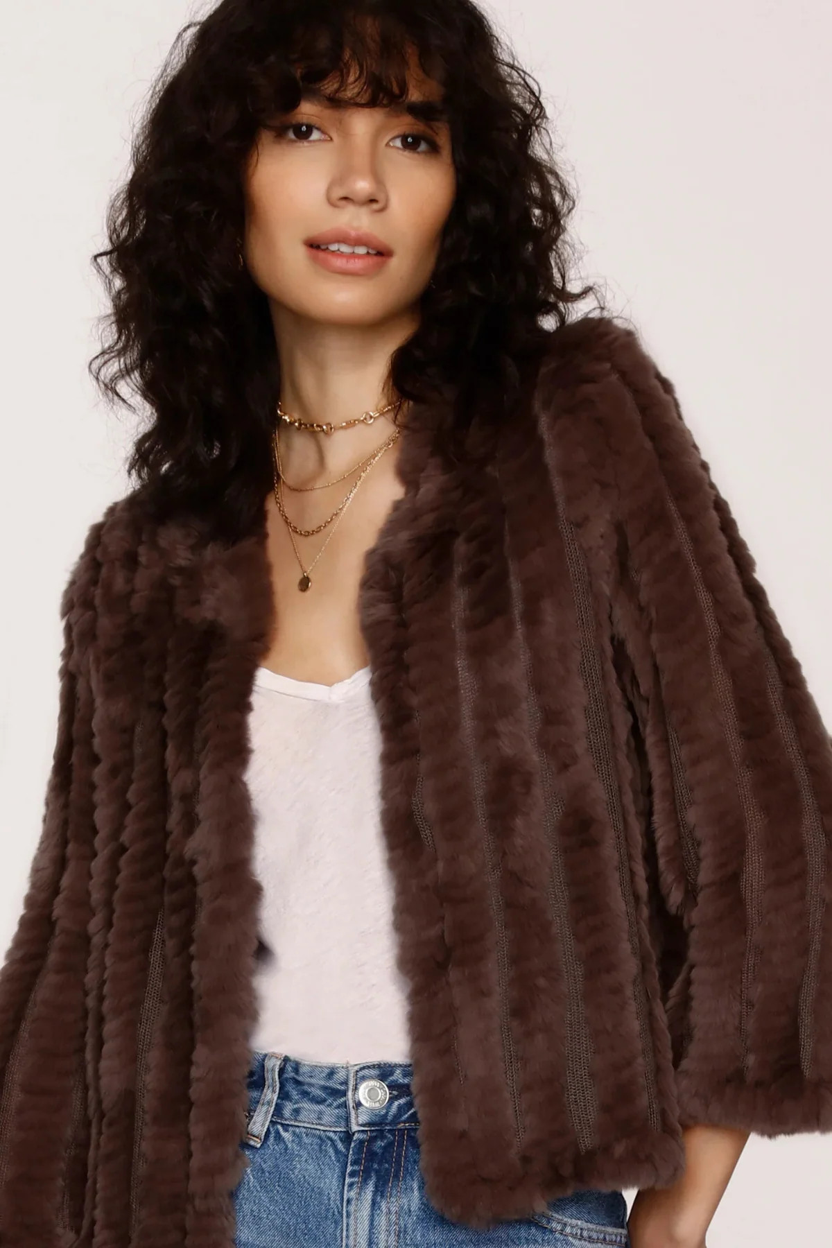 HEARTLOOM | Rosa Jacket- Brown | Half & Half Boutique