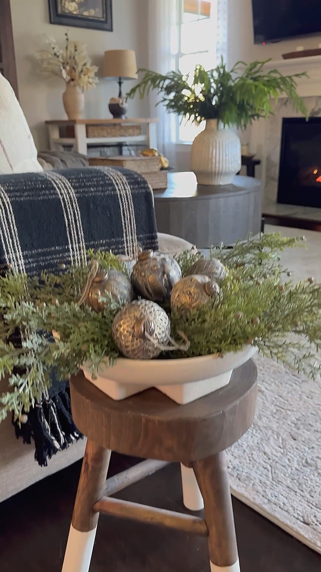 Vintage Looking Ornaments
These beauties are so versatile. They can be styled in a bowl, on a Christmas tree, in a glass vase…the options are endless.

Christmas tree ornaments, stems, bowl, Loloi Teagan area rug, rug pad, black plaid throw blanket, grey throw blanket, gold pears, wicker storage boxes, white dipped stool



#LTKHoliday #LTKHome #LTKSeasonal