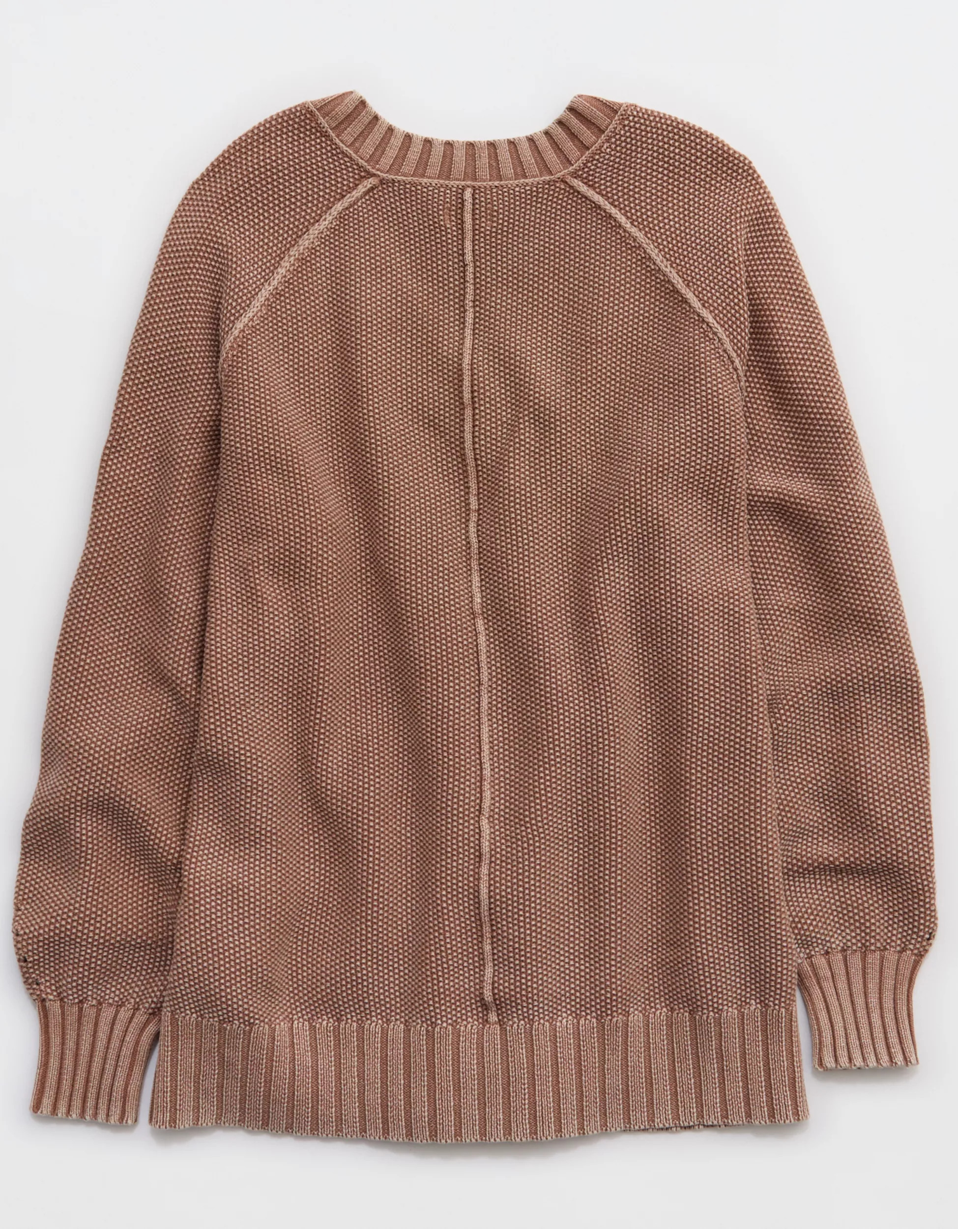 Aerie Vintage Cotton V Neck Sweater | Aerie