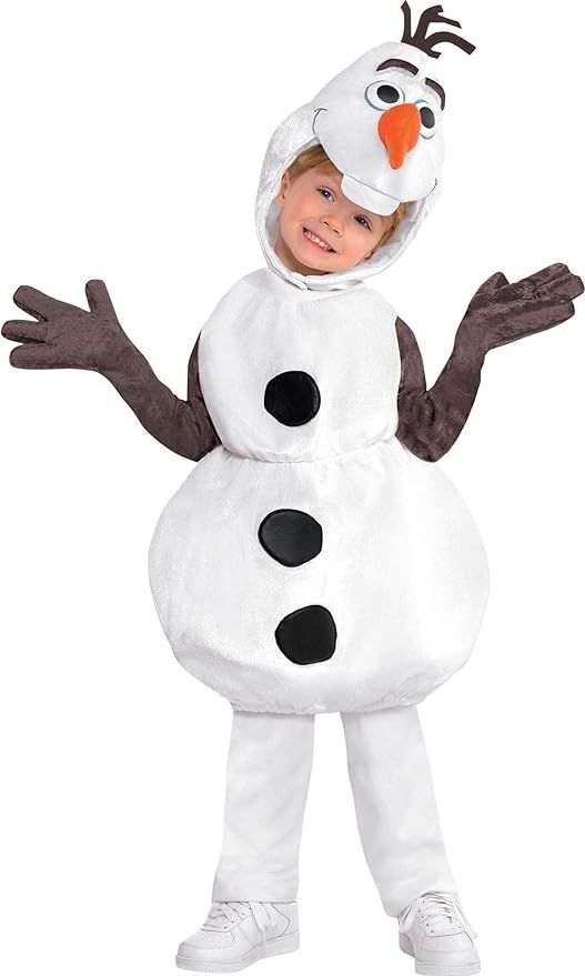 Amscan Olaf Halloween Costume for Toddlers, Disney’s Frozen Includes Tunic and Headpiece | Amazon (US)