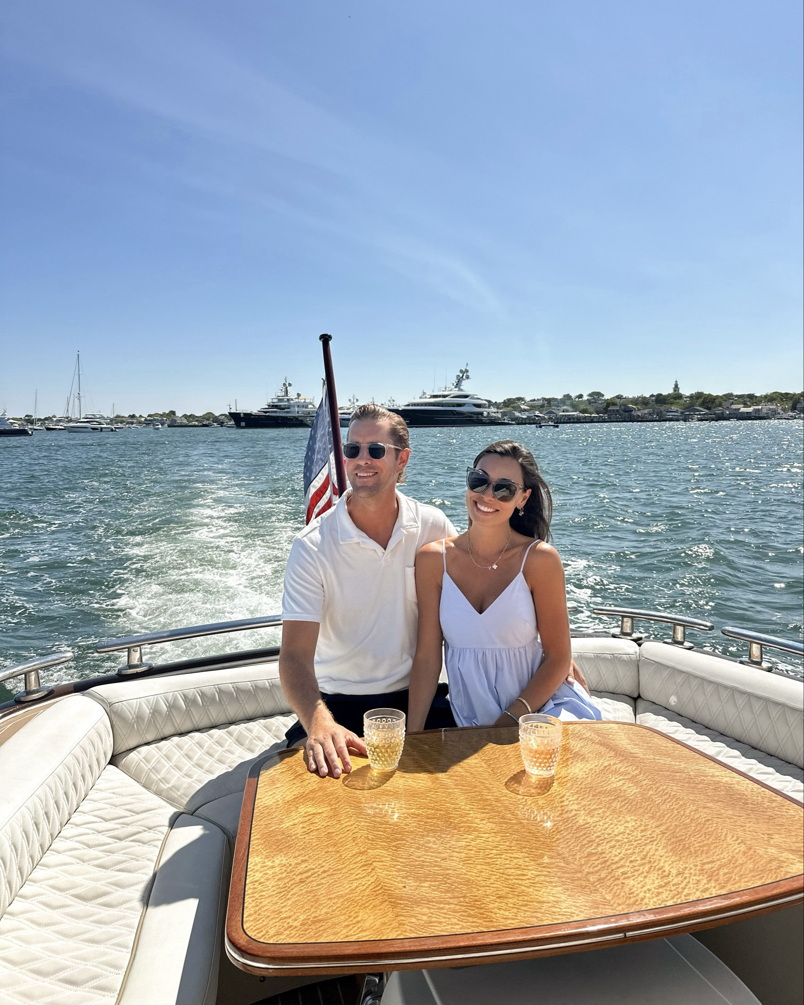 Blue Jenni Kayne dress, size down. Nantucket outfit, Nantucket boat, Labor Day weekend outfit, summer fashion, men’s terry polo. 

#LTKMens #LTKSeasonal #LTKStyleTip