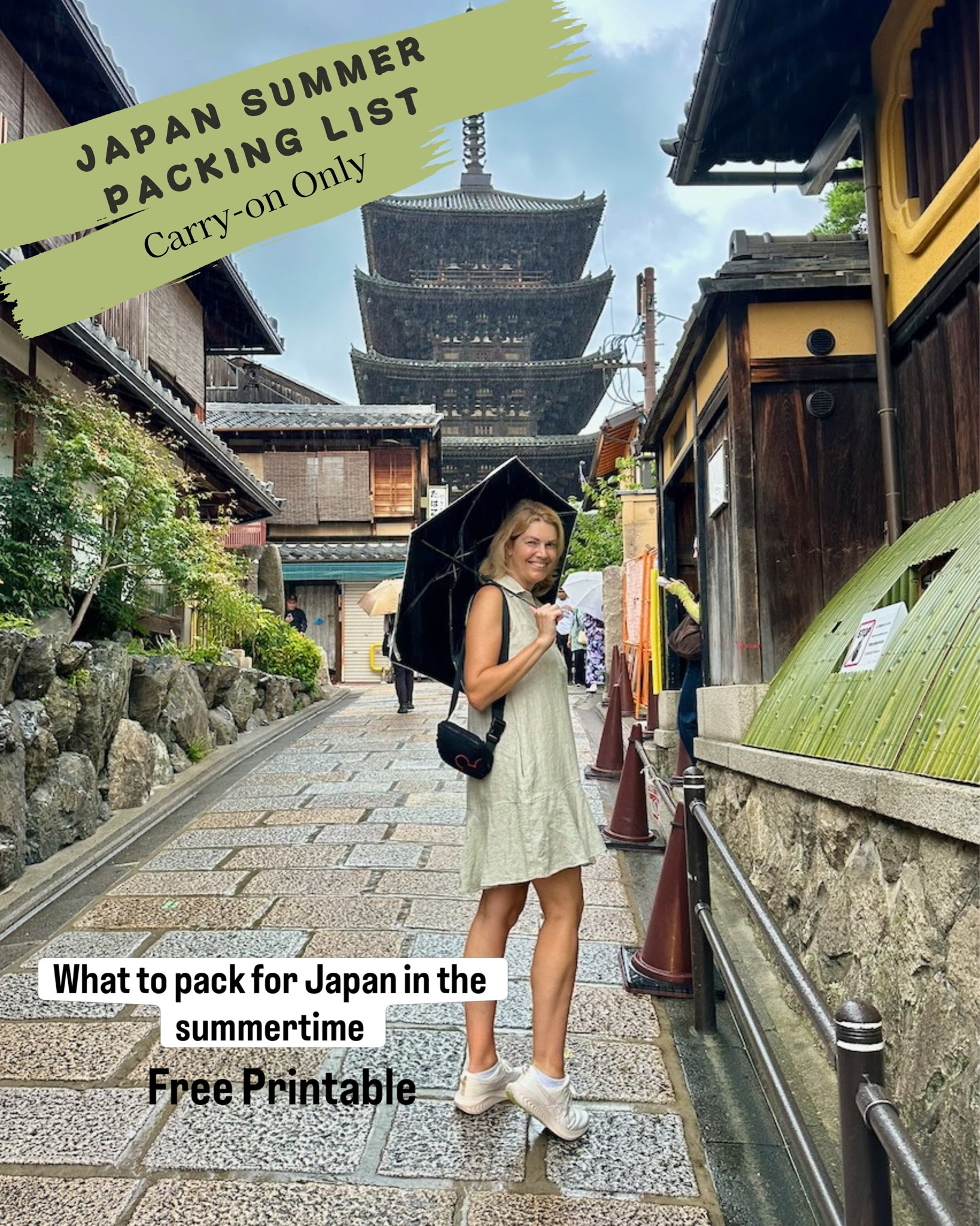 If you’re headed to Japan during the summertime, save this post! 

Summer in Japan is HOT and humid, and after 11 days traveling through Tokyo and Kyoto, I definitely learned a few things about what to pack… and what not to pack.

I put my full summer packing list on the blog, complete with a FREE printable packing checklist. head over to stayingblonde.com for my free packable checklist. ￼

Can you tell I love making these packing lists? 😂 Where should I do next?

#japanpackinglist #japantravel #japansummer #japantraveltips #japantrip

#LTKU #LTKTravel