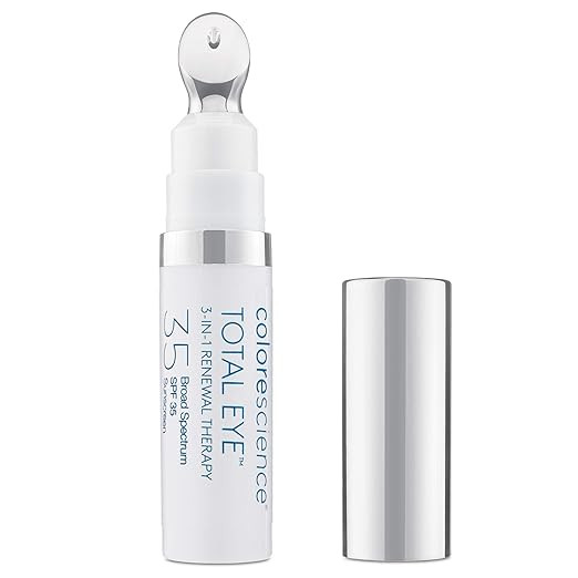 Amazon.com: Colorescience Total Eye 3-in-1 Anti-Aging Renewal Therapy for Wrinkles & Dark Circles... | Amazon (US)