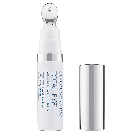 Amazon.com: Colorescience Total Eye 3-in-1 Anti-Aging Renewal Therapy for Wrinkles & Dark Circles... | Amazon (US)
