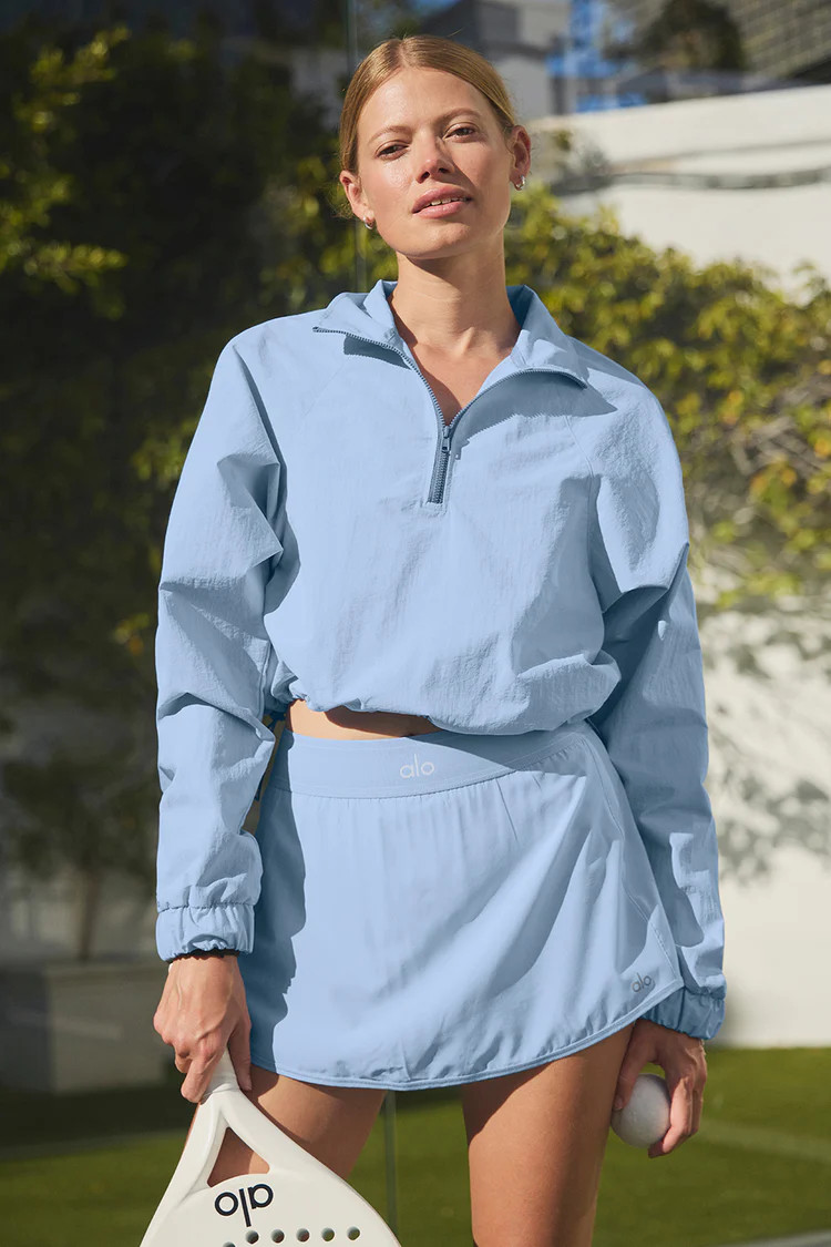 Cropped 1/4 Zip Alumni Pullover | Alo Yoga