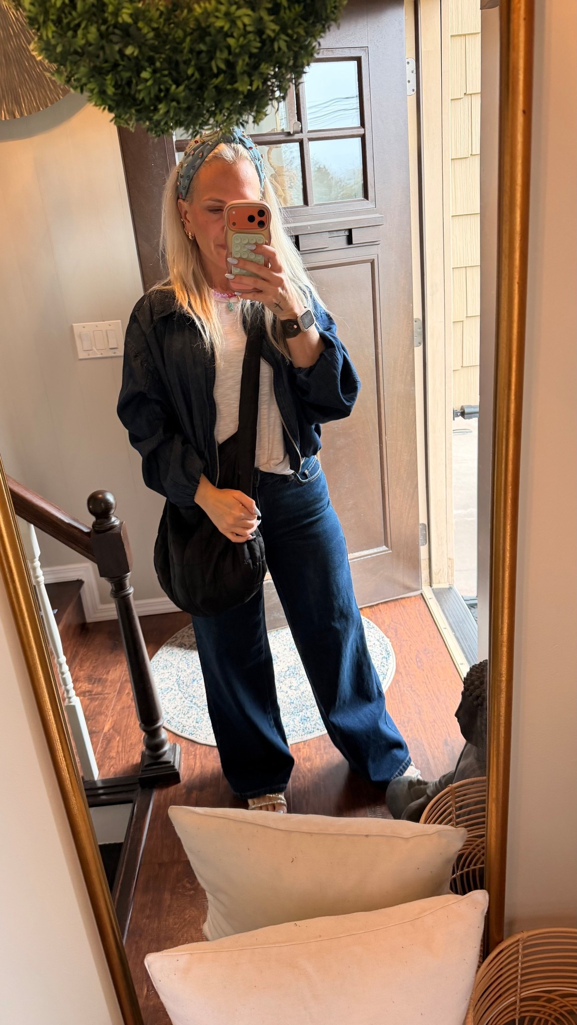 Denim on denim always my favoridenim

#LTKOver40 #LTKootd #LTKU