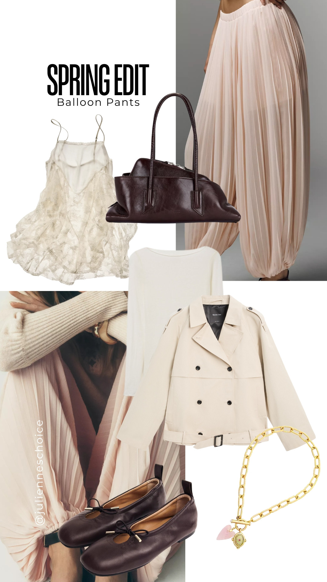 Spring outfits made simple.
Balloon pants create shape without over-styling — just add a top, light jacket, and go.

Effortless, wearable, and season-ready.✨julienneschoice 

#SpringOutfits #SpringStyleEdit #LTKStyle #EasySpringLook #EverydayOutfits #EffortlessSpring 

 #LTKootd #LTKSeasonal