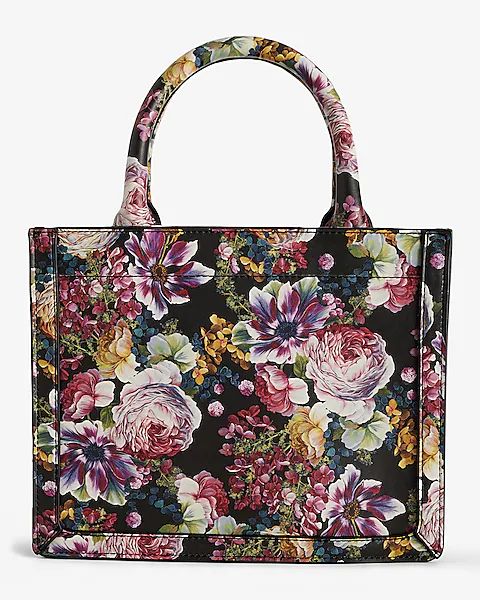 Floral Mini Tote Bag | Express