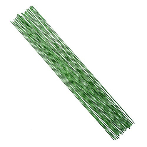 DECORA 18 Gauge Green Floral Stem Wire for Artificial Flower Making 16 inch,50/Package | Amazon (US)