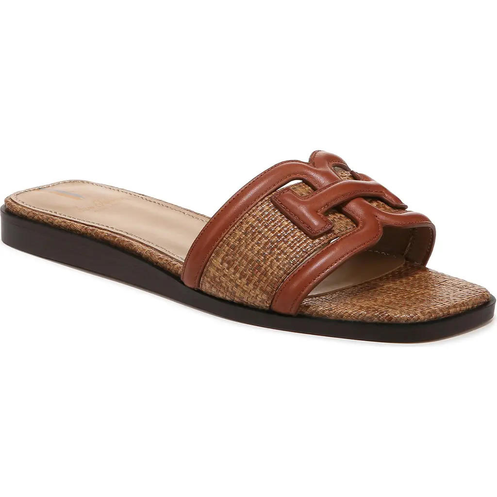 Sam Edelman Irina Slide Sandal in Rich Cognac/cuoio at Nordstrom Rack, Size 6 | Nordstrom Rack