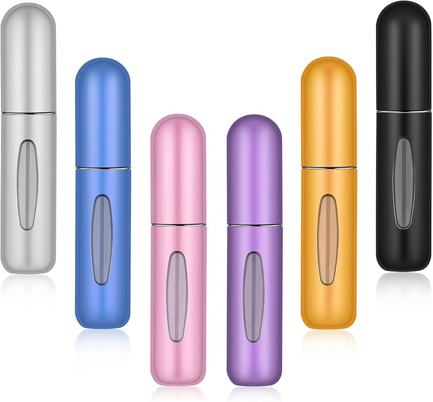 Perfume Travel Refillable Mini Perfume Atomizer Cologne Container Empty Travel Perfume Bottle, St... | Amazon (US)