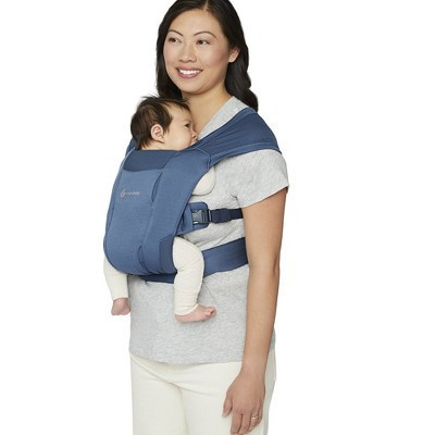 Ergobaby Embrace Cozy Soft Air Mesh Newborn Baby Carrier - Blue | Target