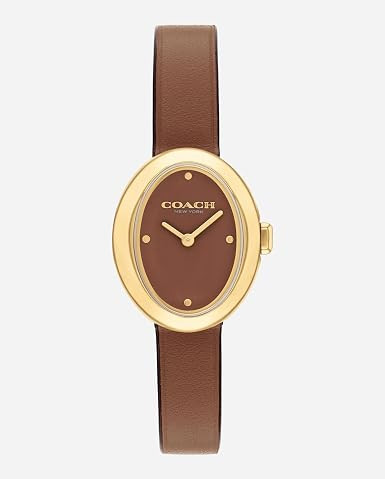 Coach Sammy Women's - 2H Quartz Watch - Calfskin Leather Strap - Water Resistant up to 3ATM/30 Me... | Amazon (US)