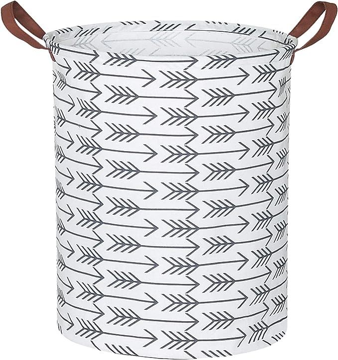 HIYAGON Large Storage Baskets,Waterproof Laundry Baskets,Collapsible Canvas Basket for Storage Bi... | Amazon (US)