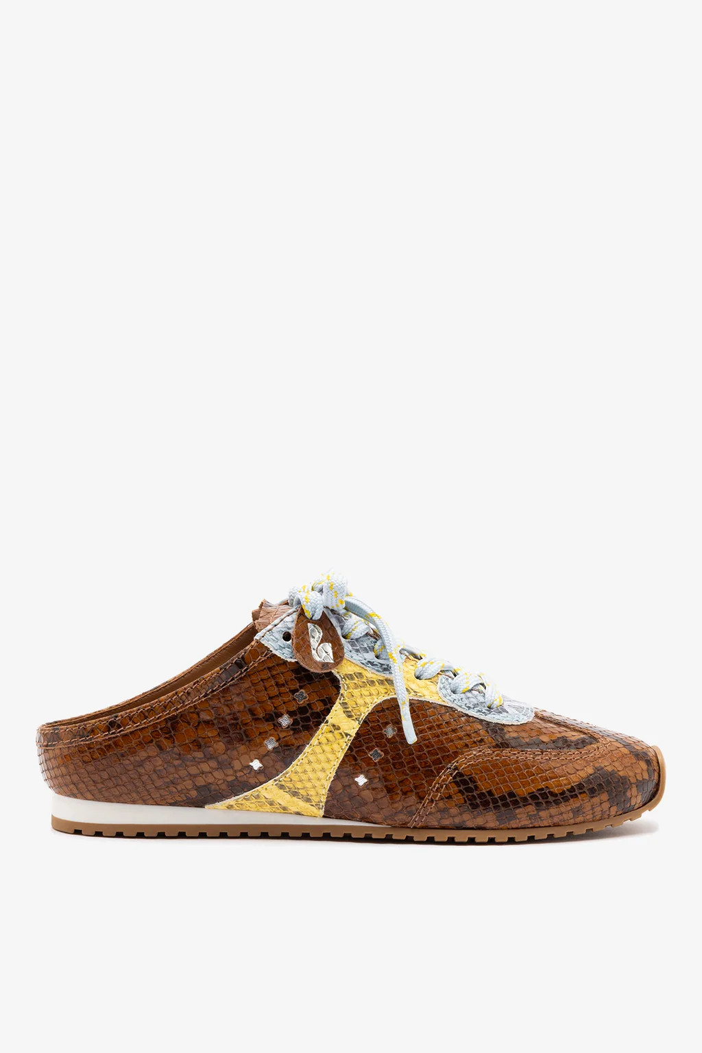 Stella Mule In Python Printed Leather | Larroude