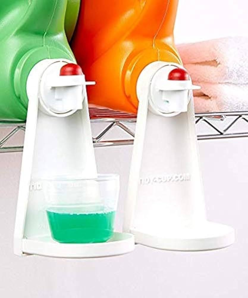 Tidy-Cup Liquid laundry detergent and fabric softener gadget (Pack of Two), fits most economic si... | Amazon (US)
