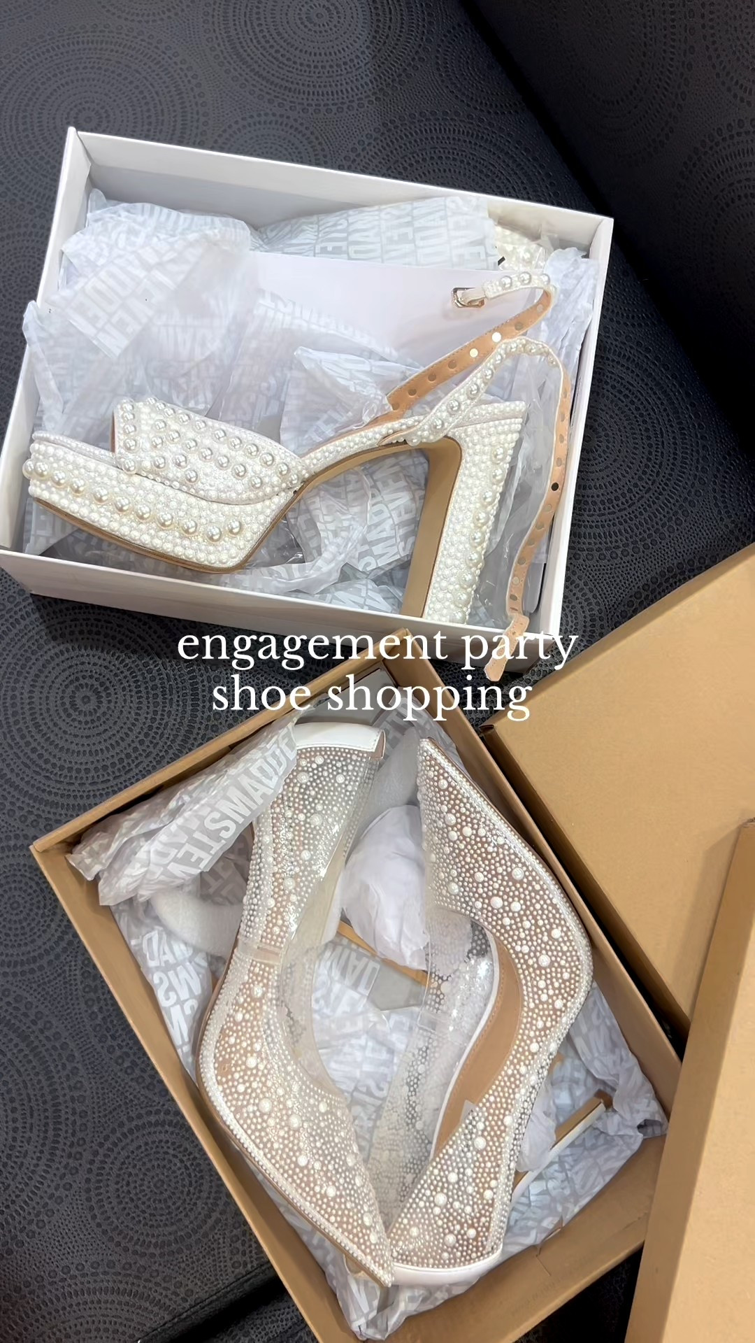 bridal shoe shopping 🤍🫶🏼✨🍾🥂 

#LTKBeauty #LTKWedding #LTKSeasonal