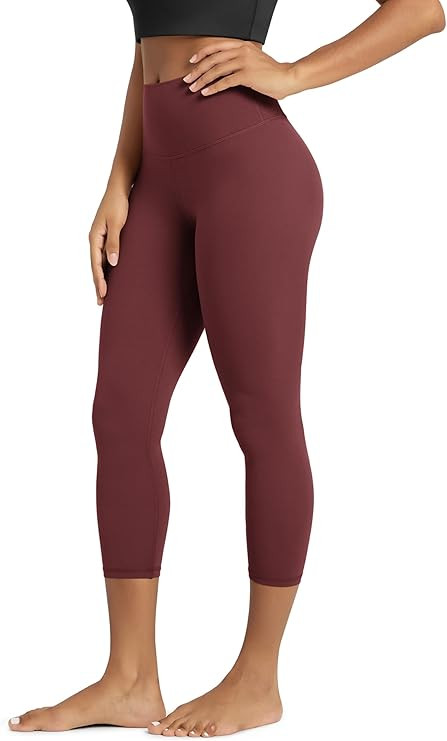 ODODOS Buttery Soft Lounge Yoga Leggings for Women 23" / 25" /28" High Waist Yoga Pants | Amazon (US)