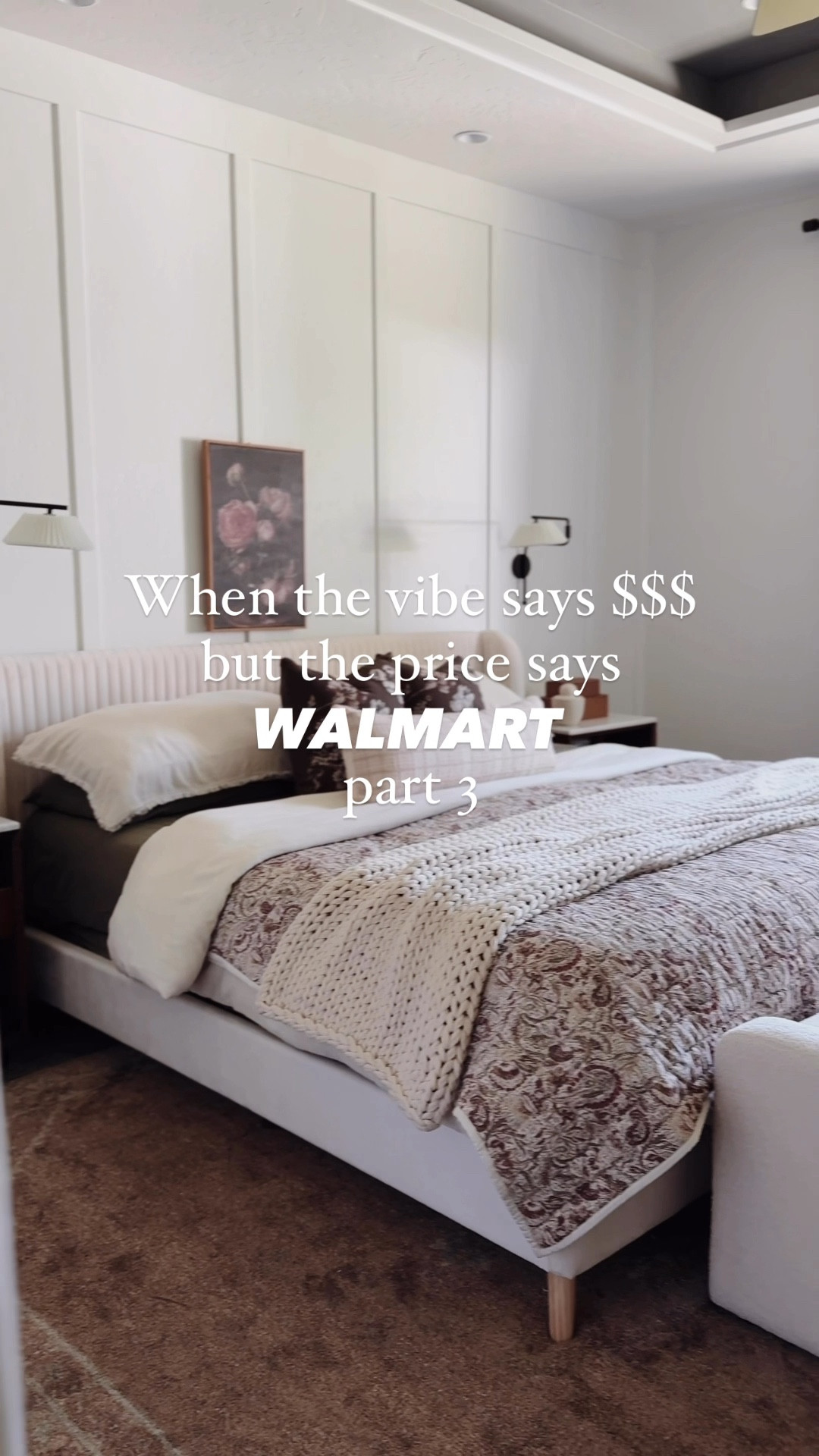 Boujee on a budget bedroom vibes! My velvet bed, arch floor mirror, and boucle storage bench are all restocked at the same time! This hasn’t happened in MONTHS! Oh and that mirror… 75% off! 
Walmart home
Target home

#LTKSummerSales #LTKHome #LTKSaleAlert