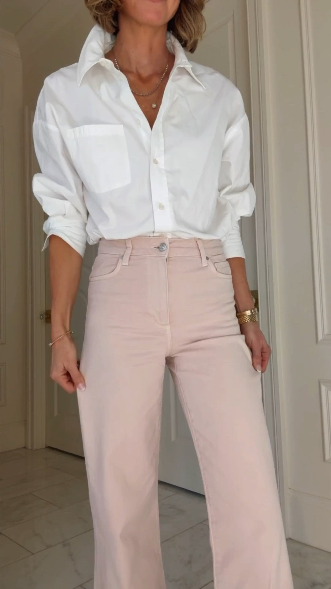 Anessa High Waist Ankle Wide Leg jeans in Rosa are sold out at Nordstrom; but I found them 25% off at PAIGE! 

#LTKootd #LTKSaleAlert