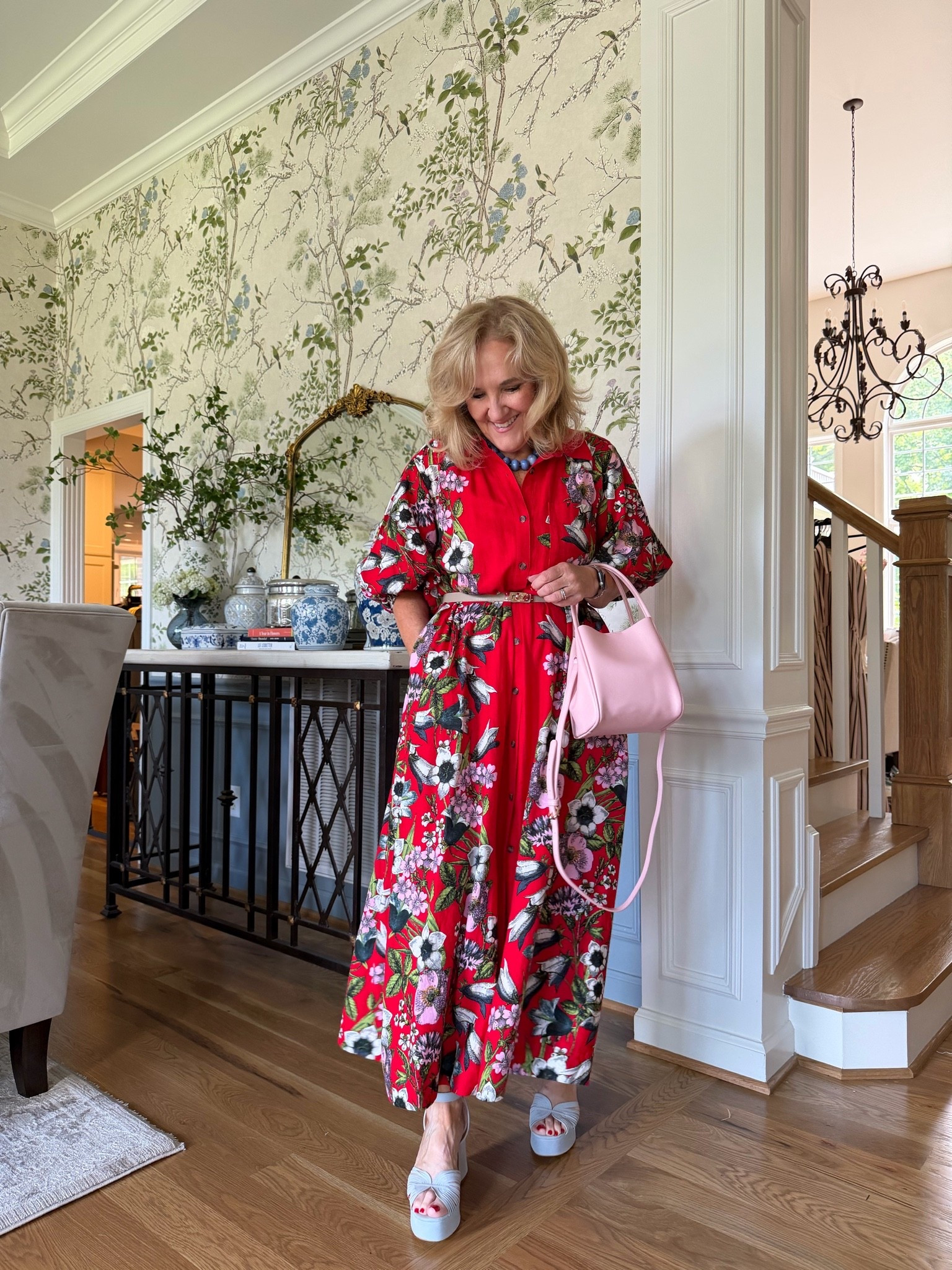 6/25-6/28 Anthropologie 20% off orders of $100+ with code NANETTE20
Dress size small petite. It comes in several fabrics so make sure you click on the link to check those out.

Wedding guest dress summer dress red dress vacation dress family photo dress

#LTKSaleAlert #LTKOver40 #LTKWedding